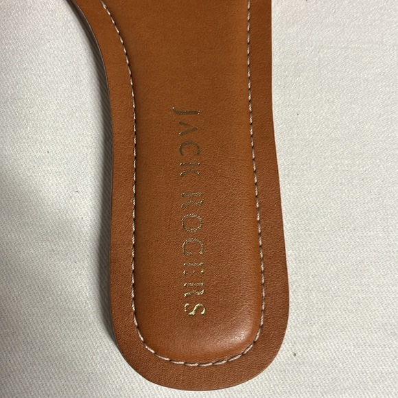 Jack Rogers Selina Slides in Deep Coral - Picture 2 of 7